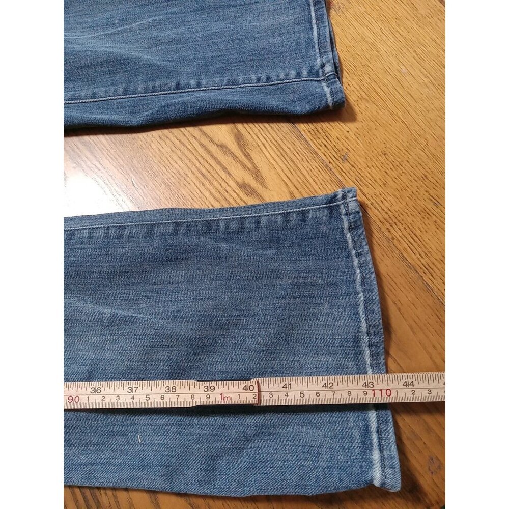 J BRAND Jeans Womens 30 BLUE Summer Spring Preowned FLARE FLARED ? Winter Used - Picture 2 of 8